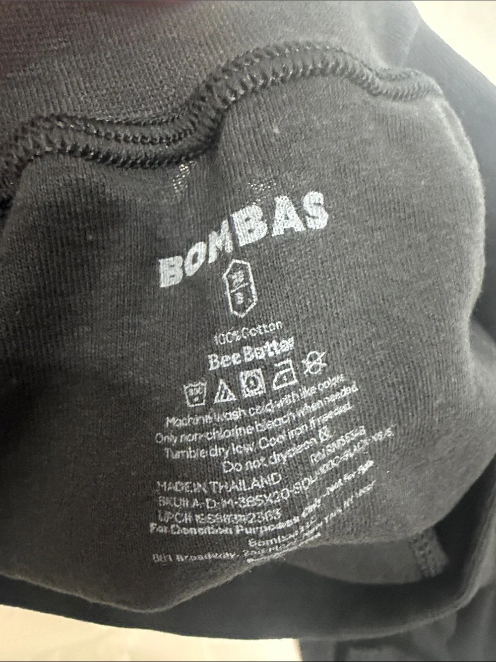 Bombas men’s lot of 5 underwear black size X small small.Mens 29-31. NWT